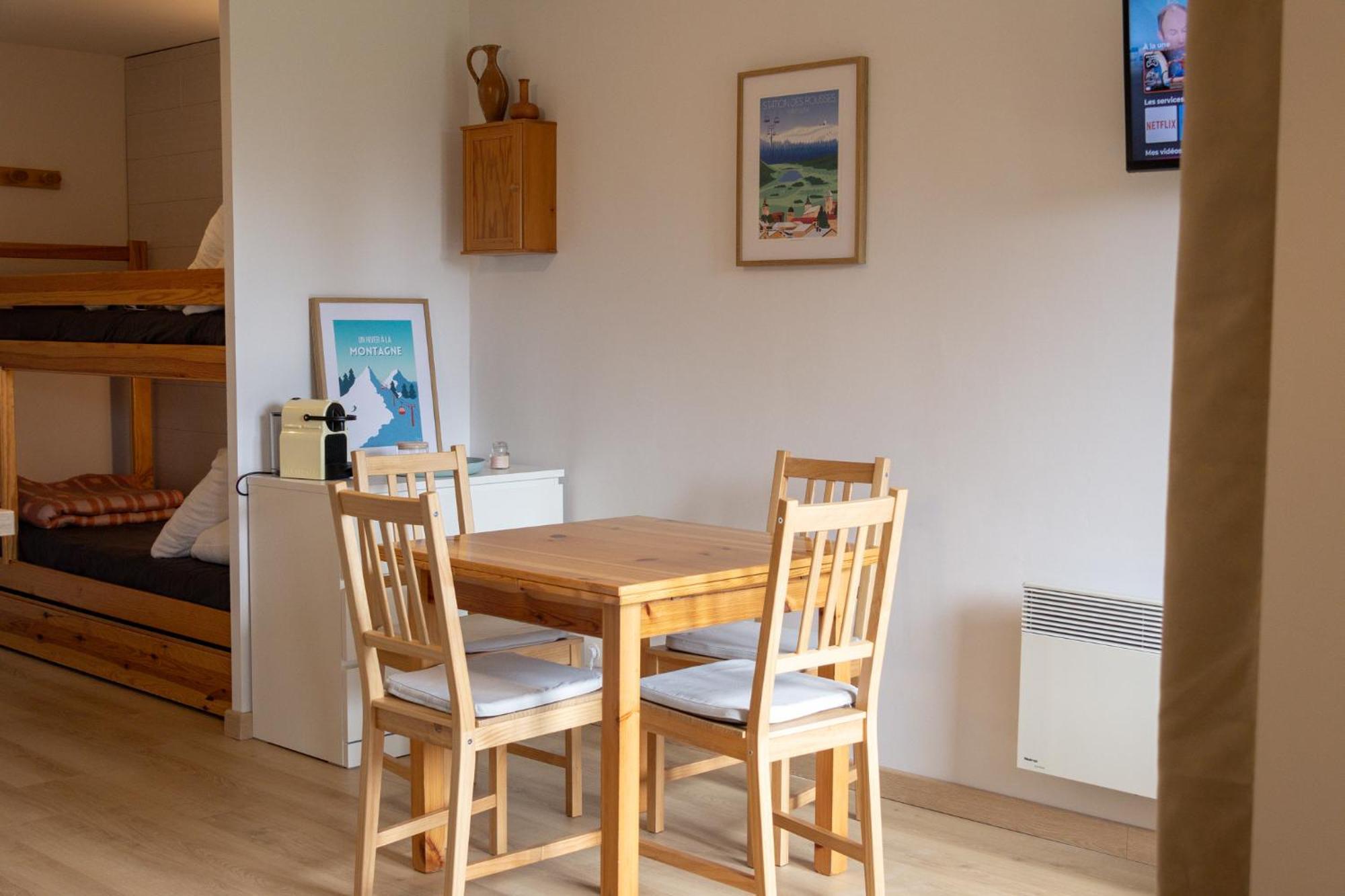 Chaleureux Appartement Avec Balcon Au Coeur Des Rousses Les Rousses Εξωτερικό φωτογραφία