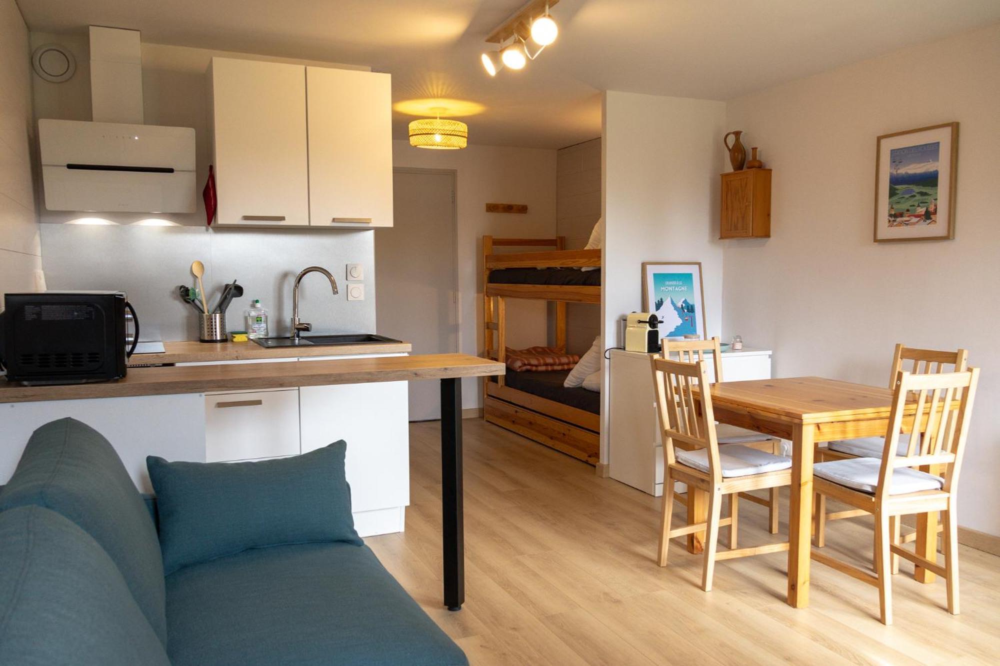 Chaleureux Appartement Avec Balcon Au Coeur Des Rousses Les Rousses Εξωτερικό φωτογραφία
